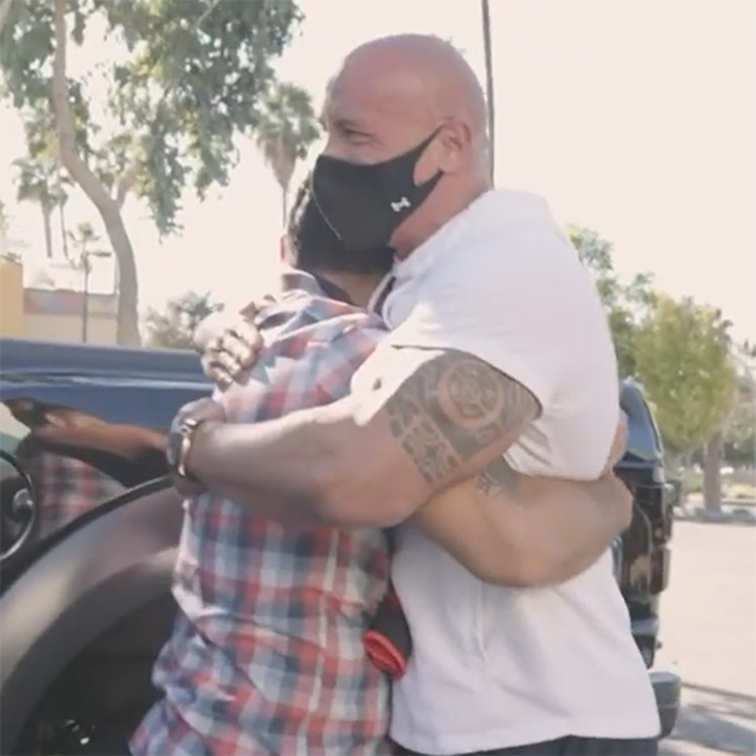 Dwayne Johnson Surprises a Navy Vet With an Amazing Holiday Gift